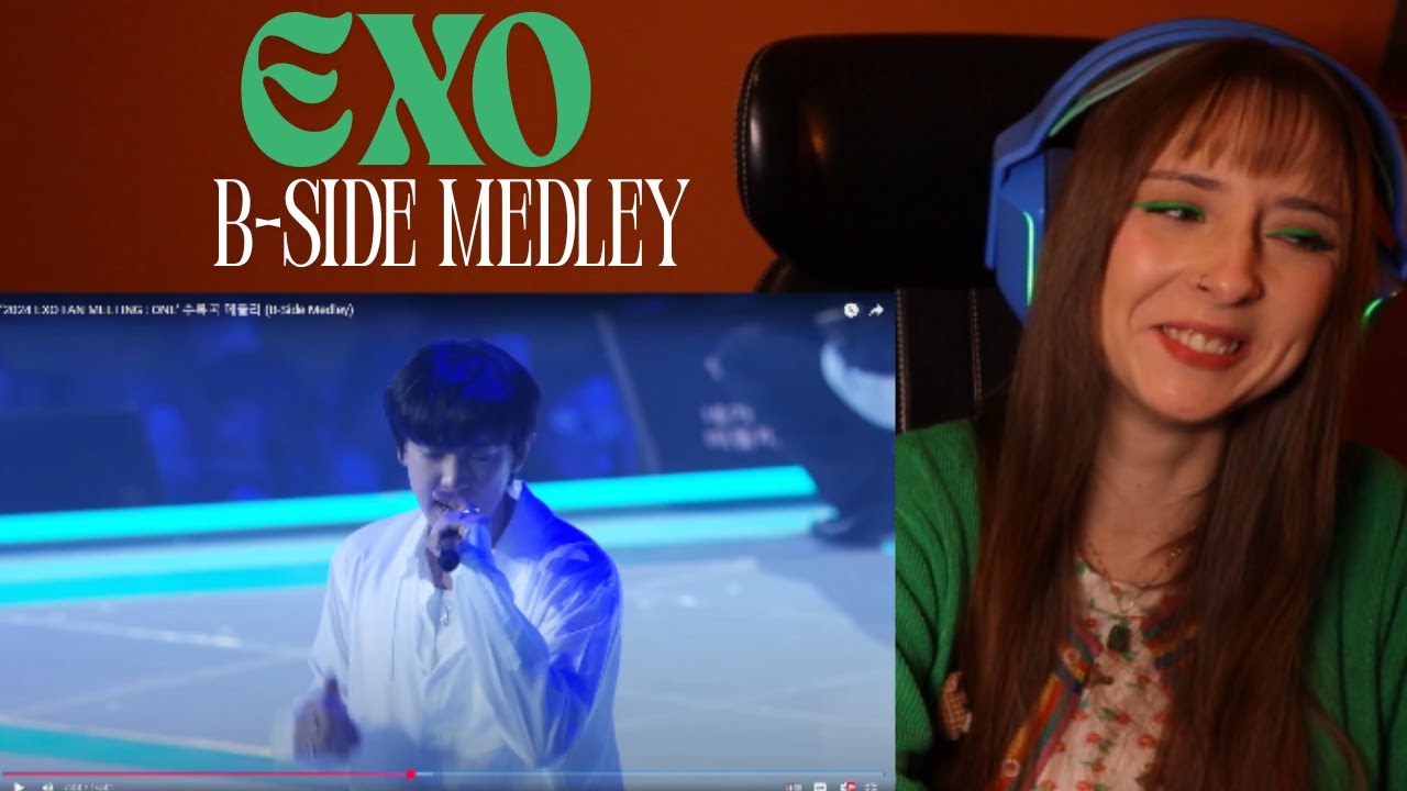 First Time Reacting To EXO B-Side Medley (singing dragons)