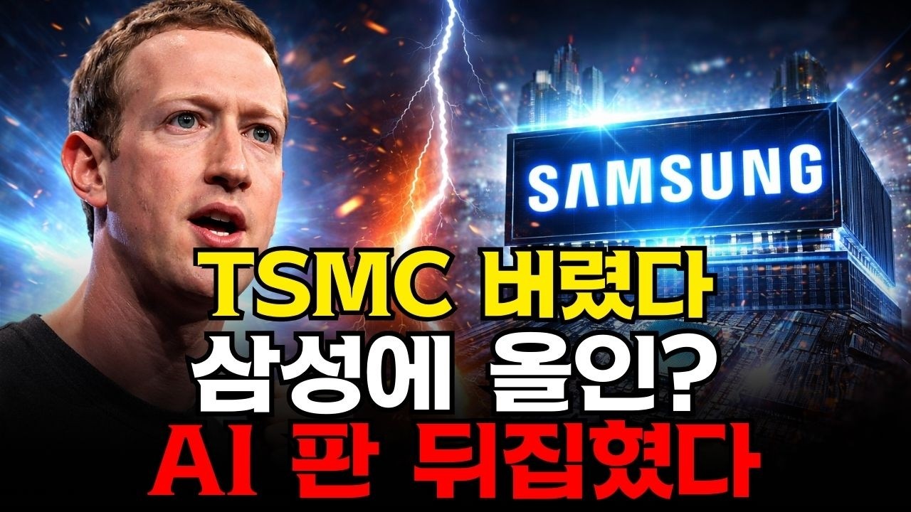 AI 패권 전쟁 뒤집혔다… 메타가 삼성에 올인한 충격적 이유
