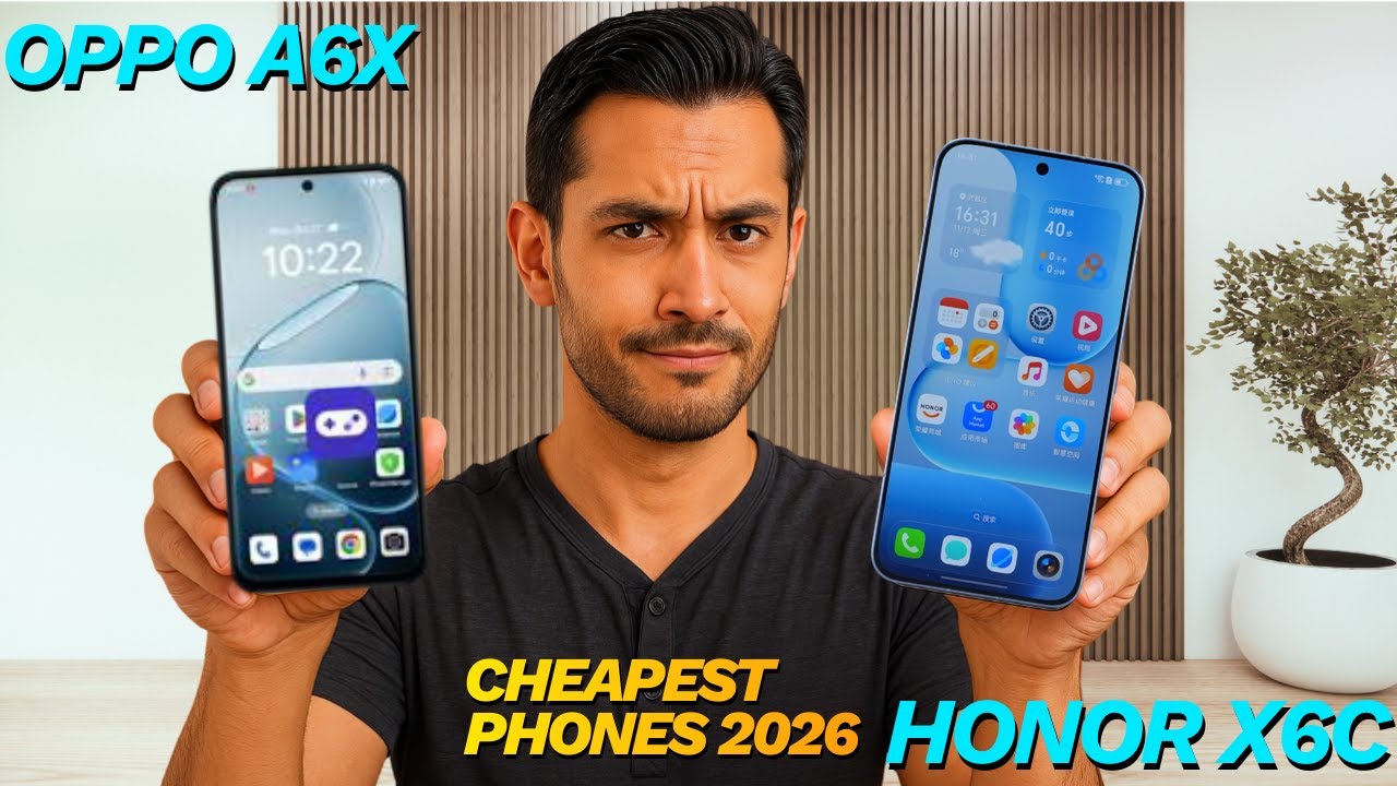 Honor X6c vs Oppo A6x – Full Comparison 2026 📱🔥