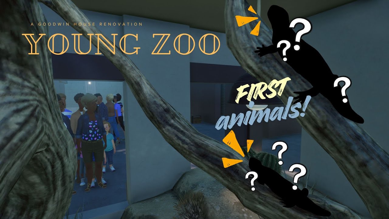 Introducing Our First Animals | Giftshop, Toilets, ATMs and A MONSTER?!