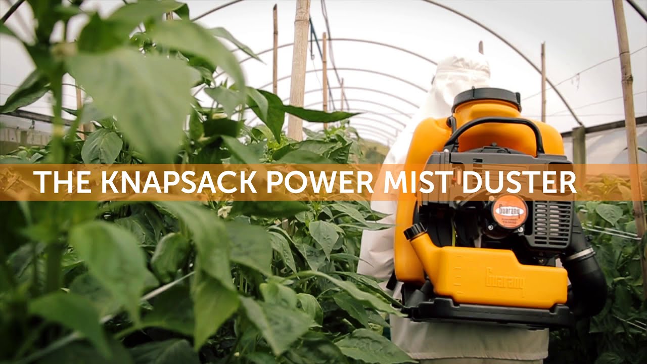 Knapsack Power Mist Duster - English