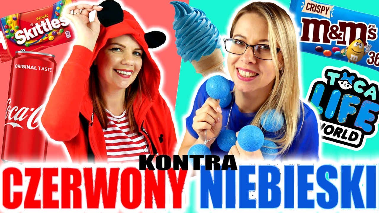 24H CZERWONY kontra NIEBESKI 💙 KTO WYGRA POJEDYNEK #24h  #challenge #24hchallenge