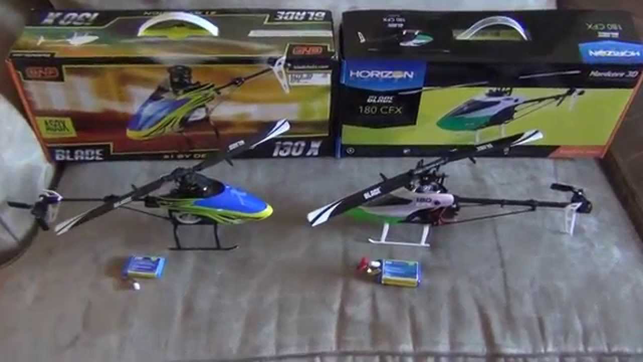 Blade 180CFX Vs. Blade 130X