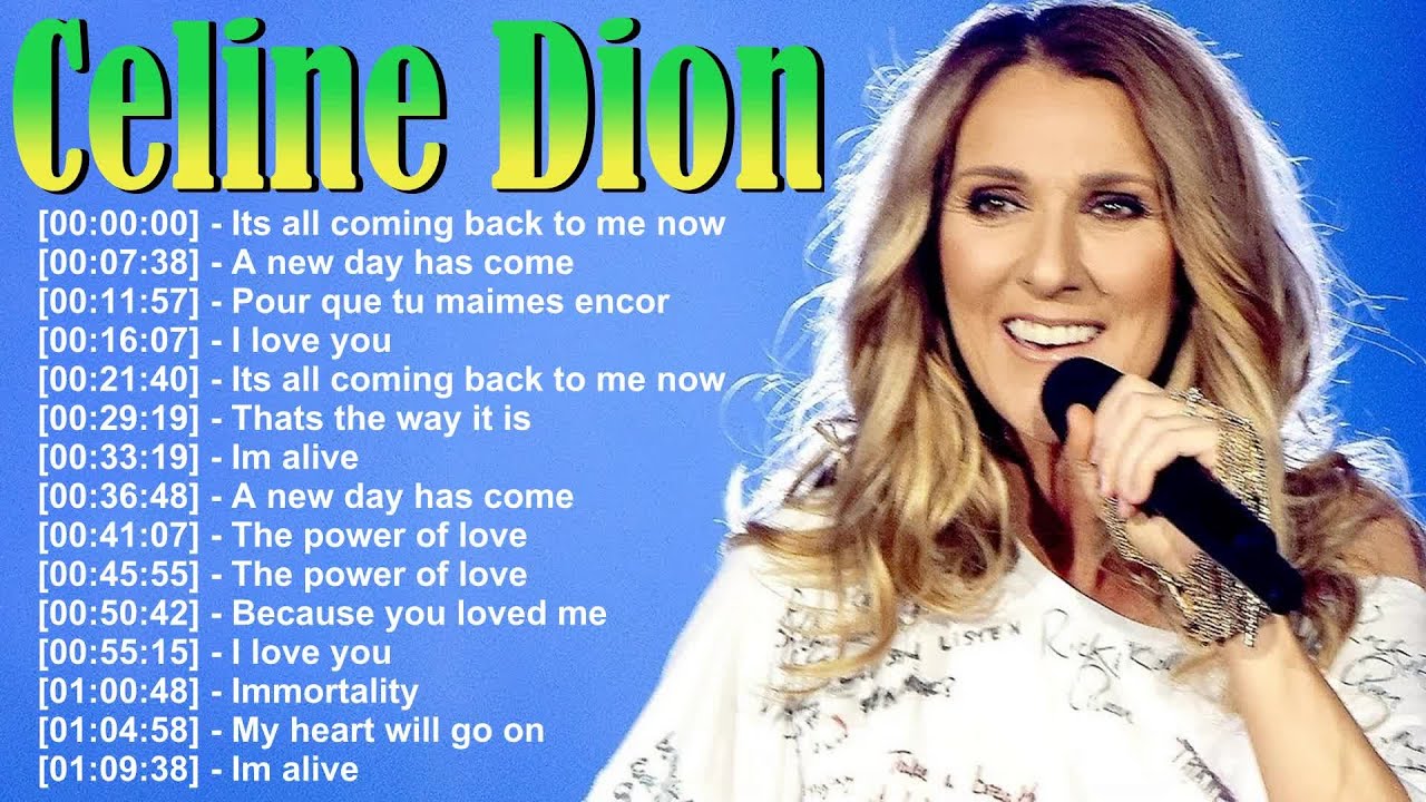 ✨ Celine Dion &ndash; Each ballad carries a soul-stirring power only she can deliver 💫