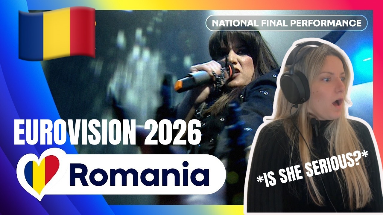 ITALIAN REACTS to 🇷🇴 Romania Eurovision 2026 | Alexandra Căpitănescu – Choke Me