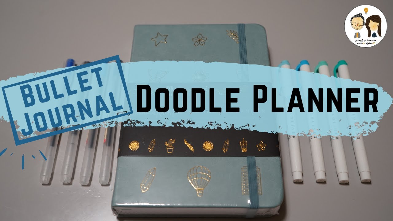 AMANDARACHLEE DOODLE PLANNER 2020 FLIP THROUGH & GIVEAWAY (CLOSED): Bullet Journal Spread Ideas