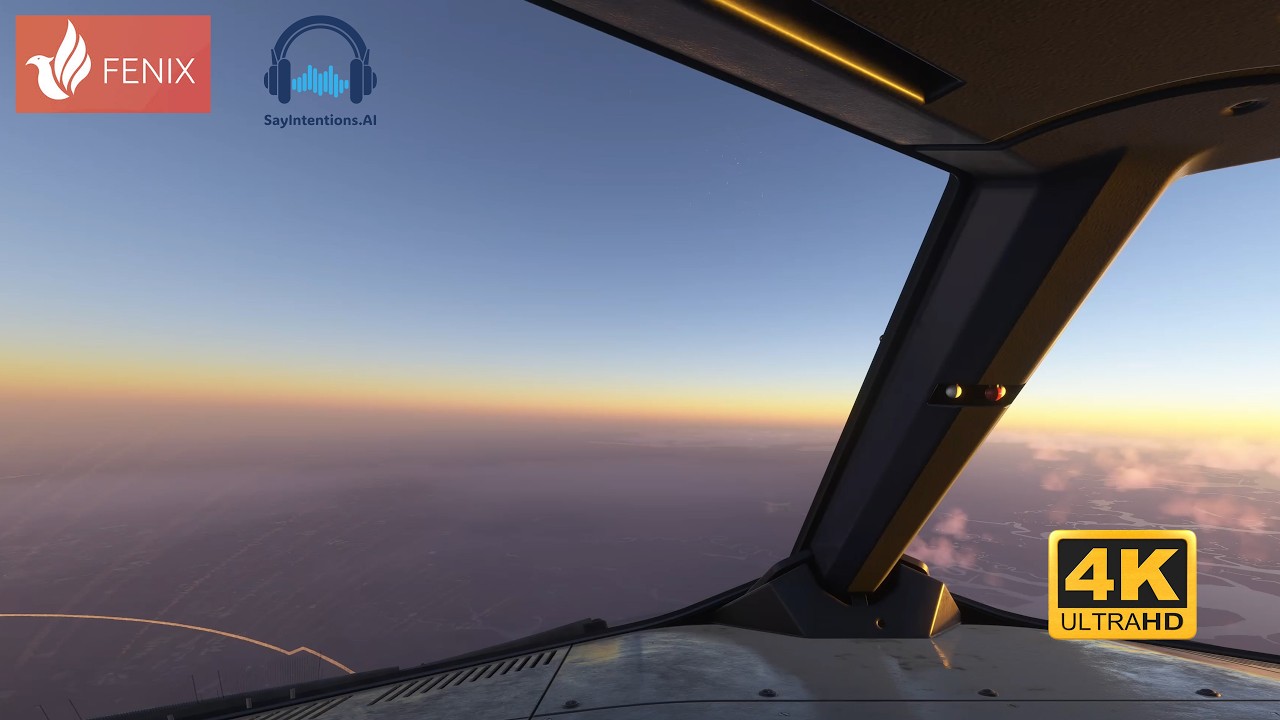 Orlando to Washington Reagan Airport | Fenix A320 | SayIntentions.AI | MSFS 2024