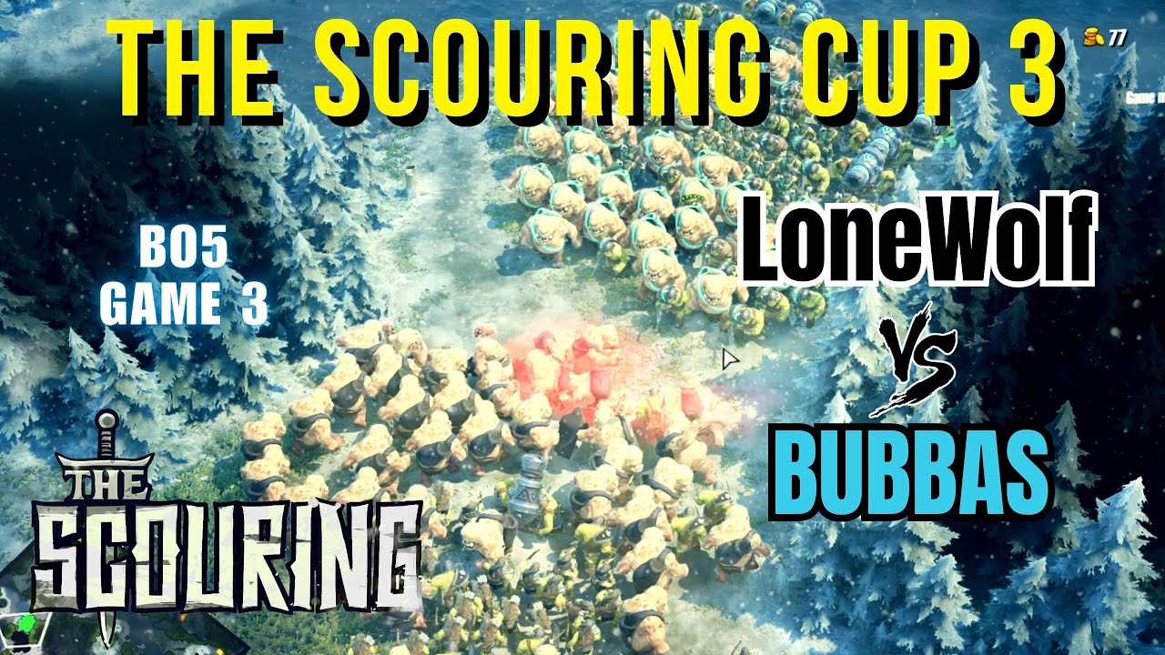 ALL ABOUT MUNCHER RAGE! THE SCOURING CUP 3 FINALS! | LoneWolf vs Bubbas Game 3