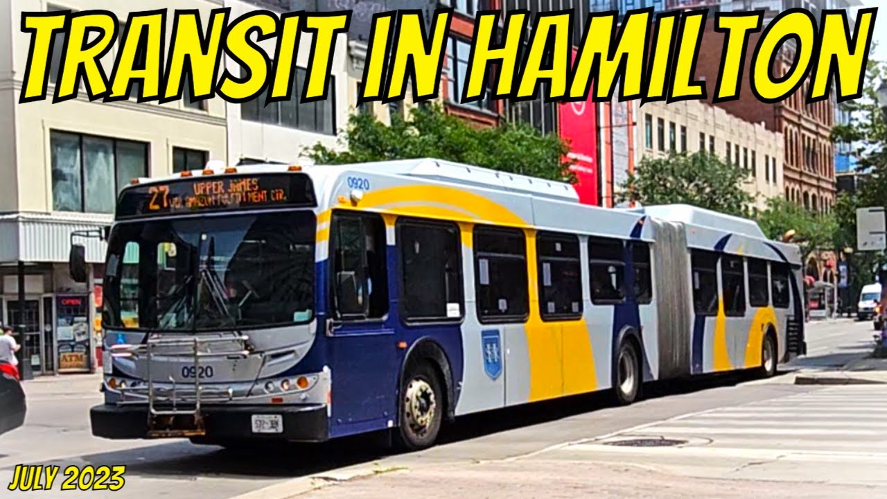 Transit in Hamilton (July 2023)