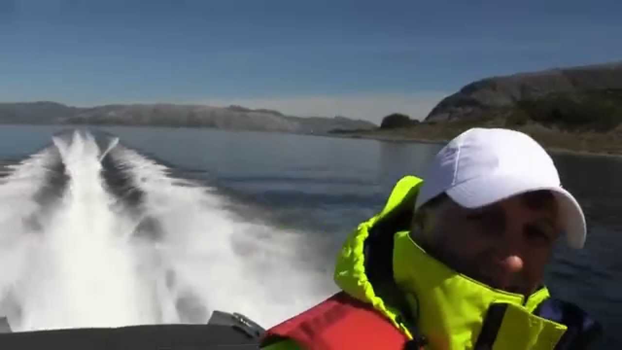 Båttur med Goldfish 2014  fra Sotra, Bergen til Gjæsingen, Trondheim på 6timer, 300nmil.