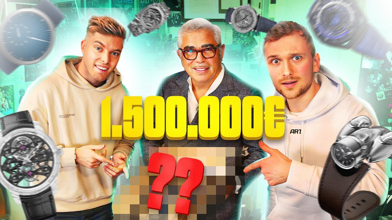 10 montres de FOLIES à 1 500 000€ ! Avec @Romain Lanéry