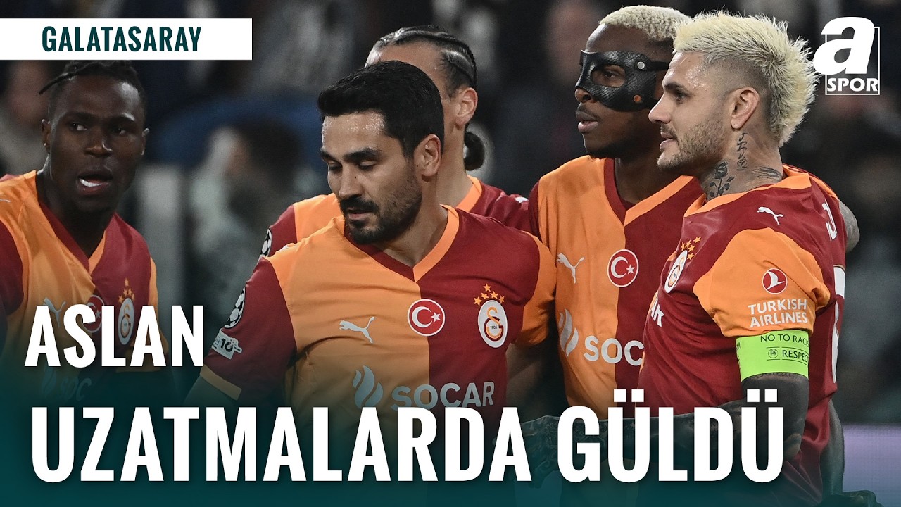 Galatasaray Şampiyonlar Ligi'nde Son 16'Ya Yükseldi! (Juventus 3-2 Galatasaray)