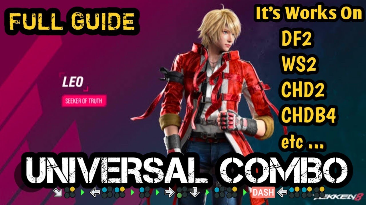 Tekken 8 Leo combo guide I Leo Universal combo tekken 8 I Leo easy combo#tekken8#Leo#combo