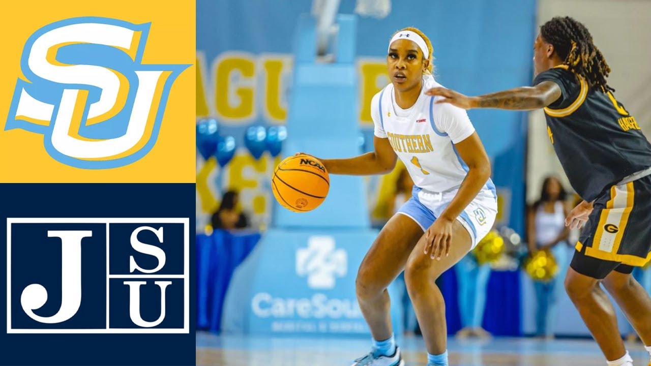 Southern vs Jackson State Full Game SWAC Championship Semifinals Women's College Basketball 2025