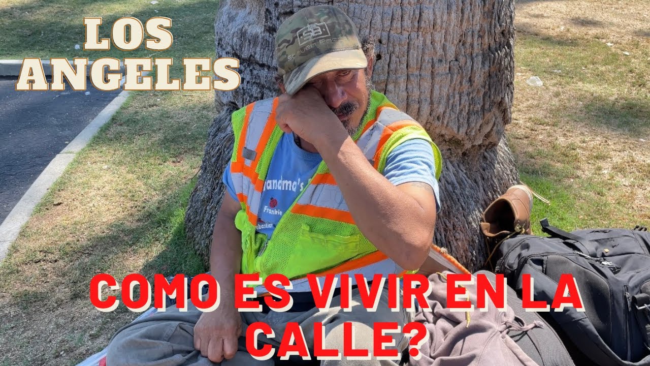 Como VIVEN los indigentes| homeless, la VERDADERA cara de Los Angeles, California 4K