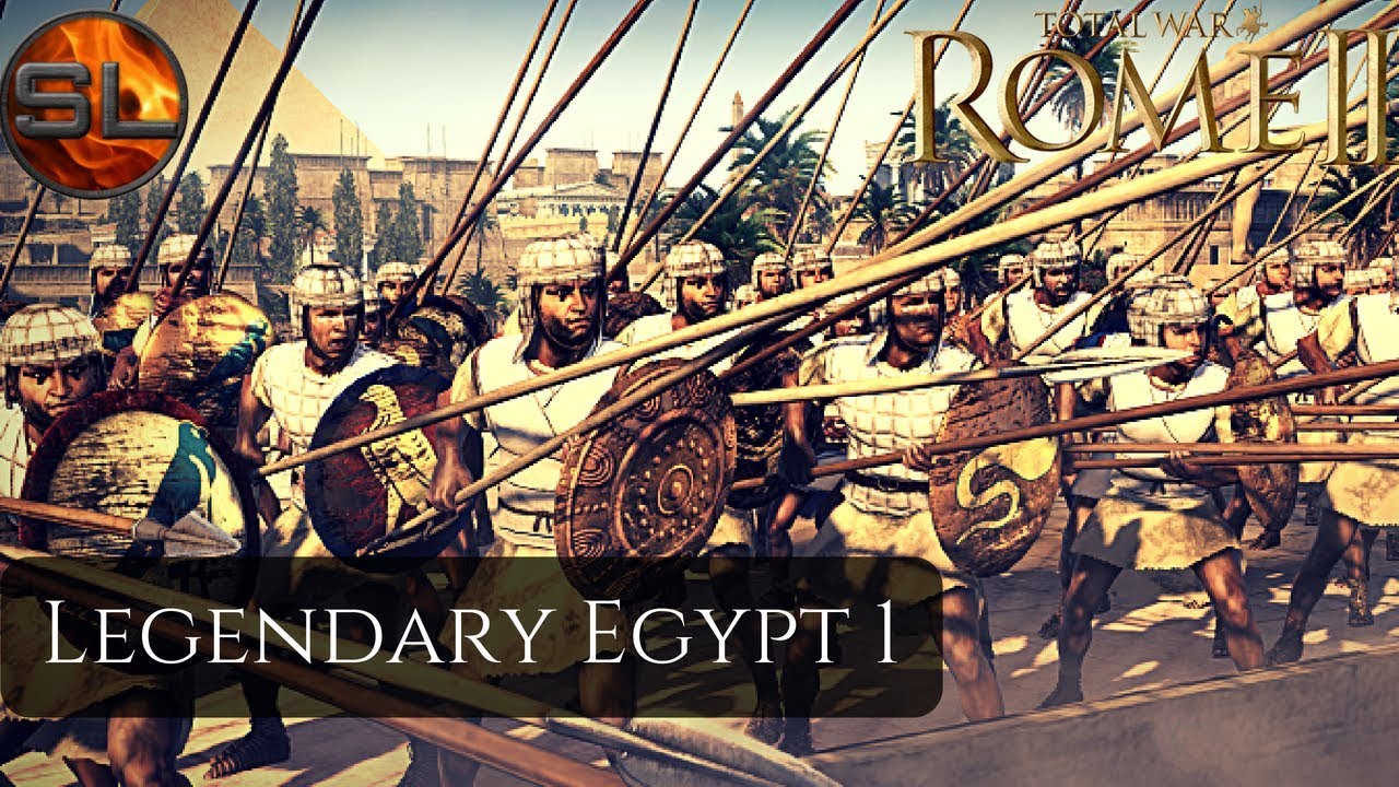 THE ANCESTRAL UPDATE! - Total War: ROME 2 - Legendary Egypt Campaign 1