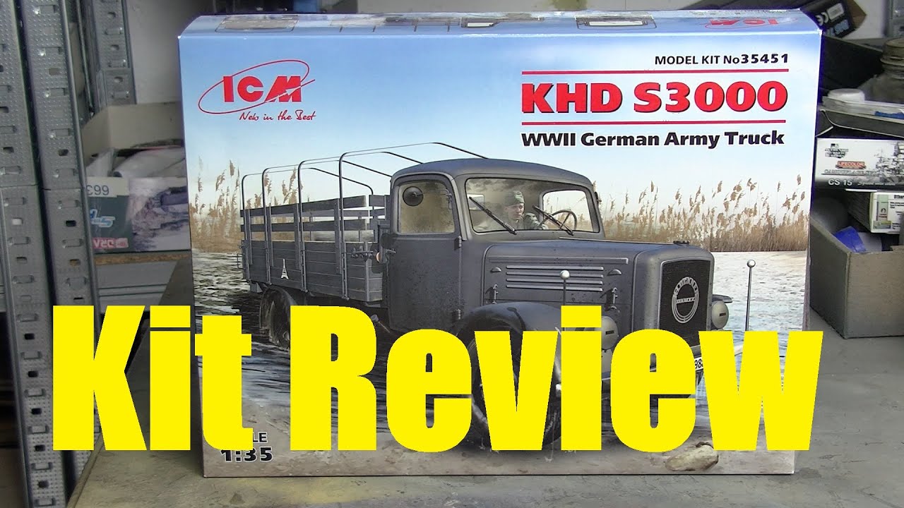 Kit review: ICM KHD S3000 in 1/35 scale