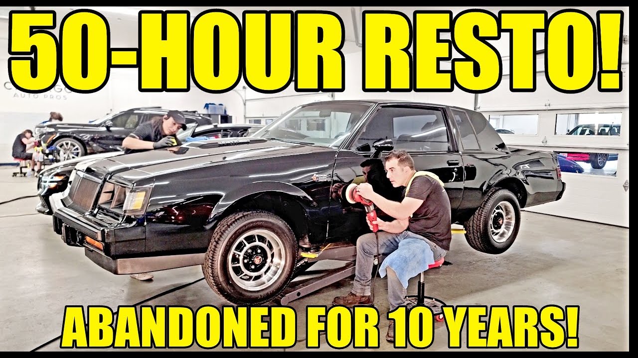 We Restored My Abandoned Buick Grand National In 3 Days! Looks Brand New!