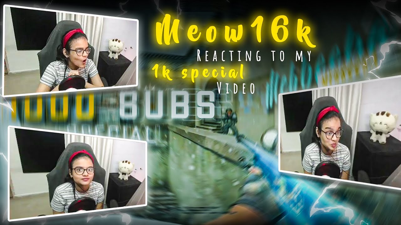 @Meow16k Reacting to my 1k Special Video | OP Reaction