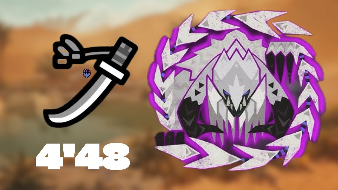4-Minute Long Sword Speedrun vs Arkveld (Wilds)