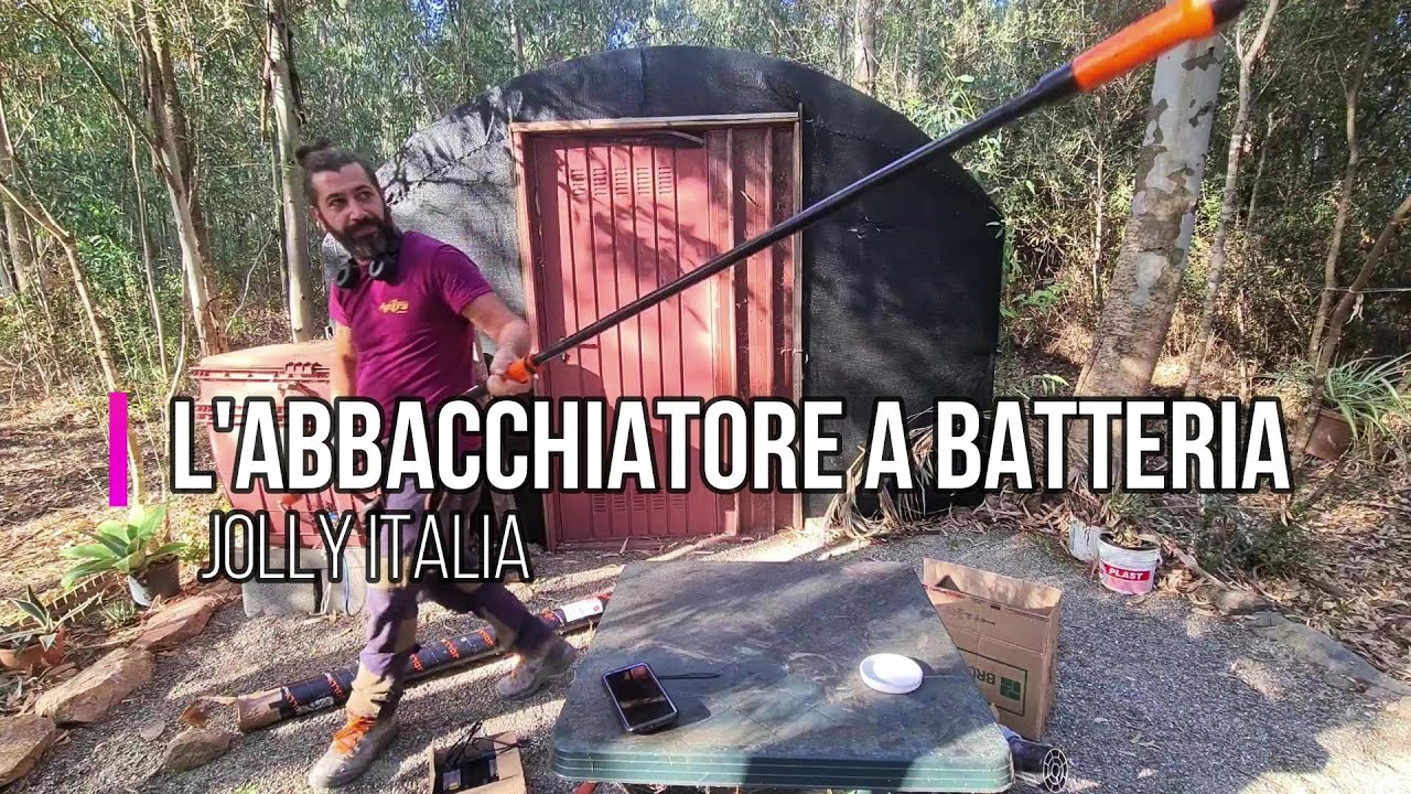 l' abbacchiatore a batteria  Jolly Italia