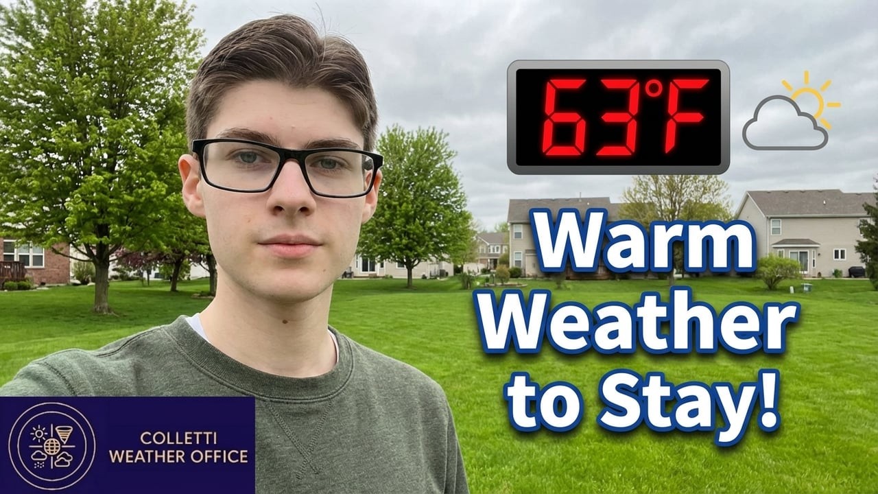 Warm Weather to Stay this Week!