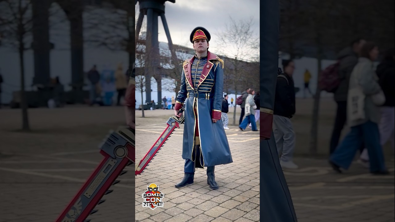 Warhammer 40K Commissar Cosplay &ndash; Yarrick Returns 🔥 Saviour of Armageddon #warhammer40k #40k #wh40k