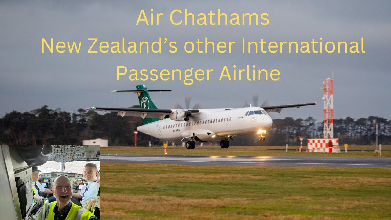 Air Chathams — другая международная пассажирская авиакомпания Новой Зеландии.