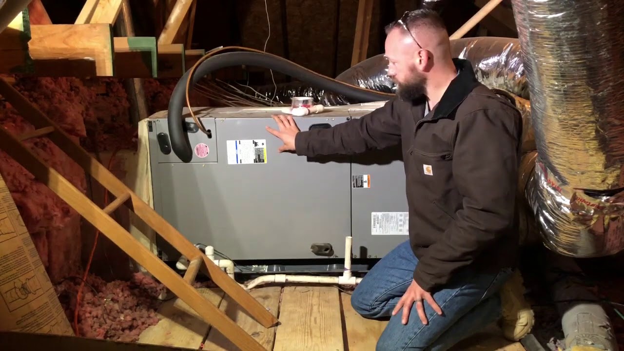 What is a residential HVAC split system