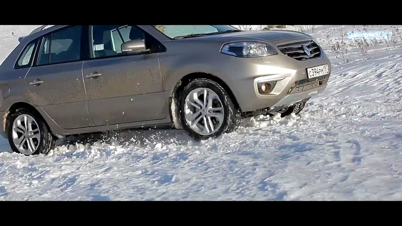 Renault Koleos на бездорожье. Тест драйв Рено Колеос