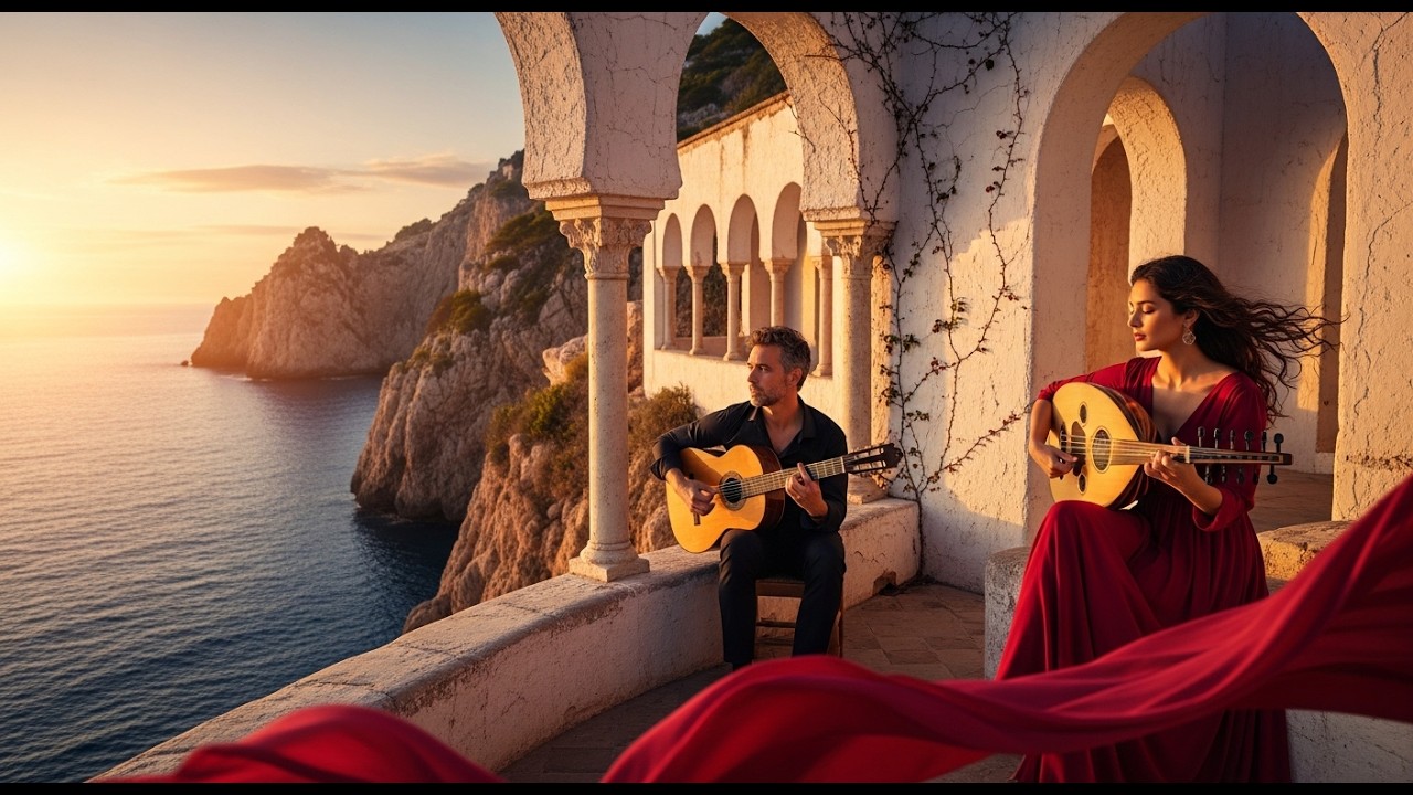 Whispers by the Mediterranean Coast - Cinematic Oud & Guitar Tale for Relaxation | Out Tales