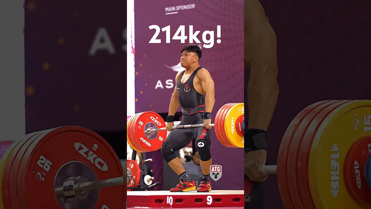 Rahmat Abdullah (~77kg🇮🇩) 214kg / 472lbs C&J World Record Attempt!  #cleanandjerk #weightlifting