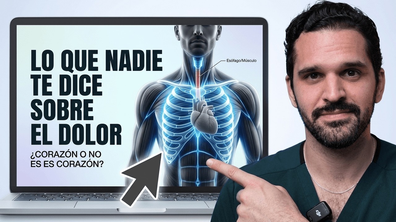 ¡No todo dolor de PECHO es un infarto! APRENDE a identificarlo ✅