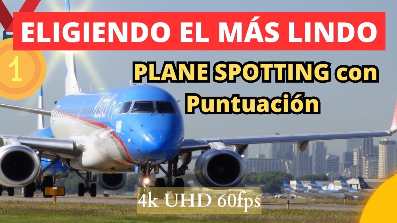 PLANE SPOTTING puntuando los aviones m&aacute;s lindos AEROPARQUE Jorge Newbery Buenos Aires Argentina