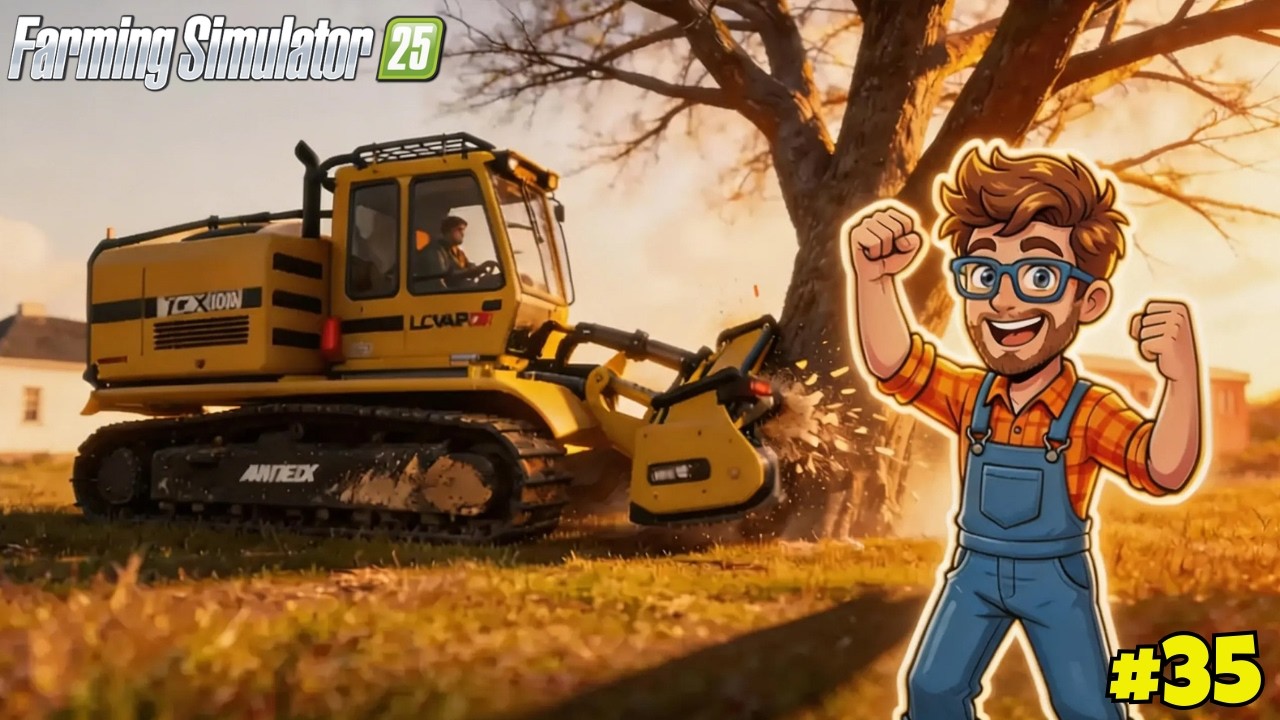 600.000€’luk AĞAÇ MAKİNASI Parasını Çıkardı! 😱🌲 | FS25 Bölüm 35