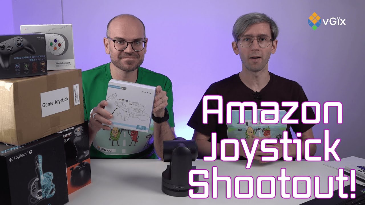 Amazon Joystick Shootout! Which one will work best with the vMix program for PTZ and shortcuts?!