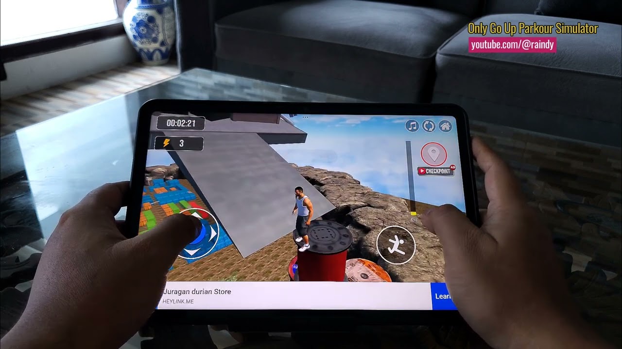 Only Go Up Parkour Simulator - Game for Android - Gameplay
