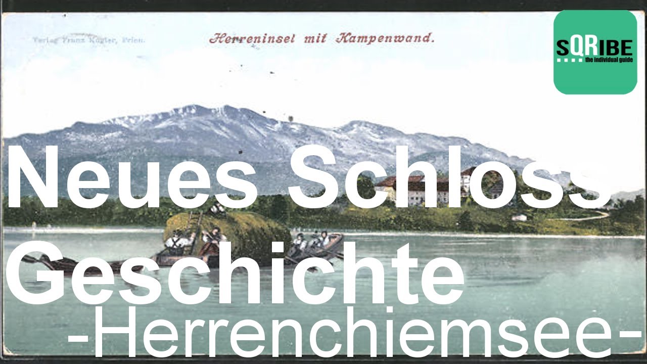 Herrenchiemsee -  Neues Schlosses - Geschichte