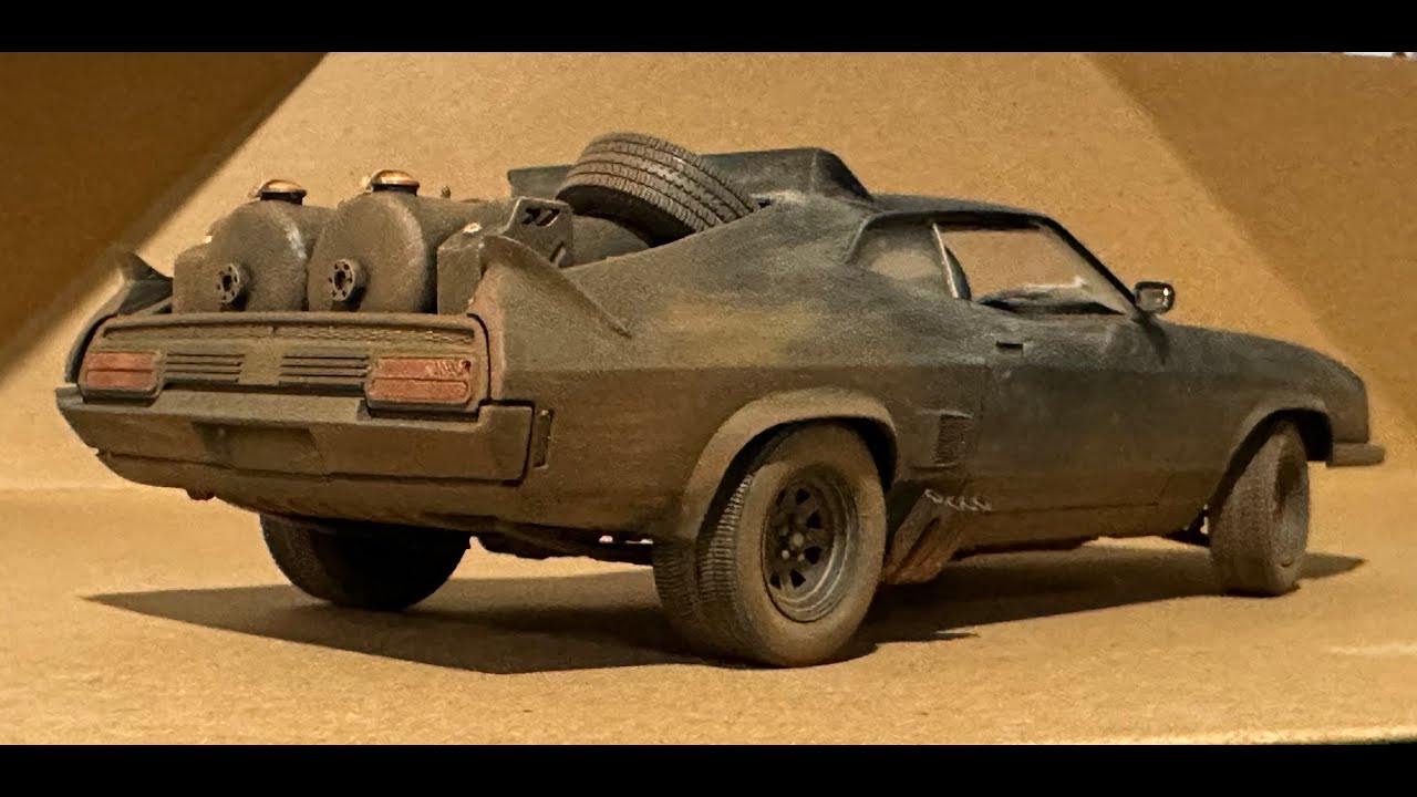 The Road Warrior / Mad Max 2, Interceptor 1/24 scale build
