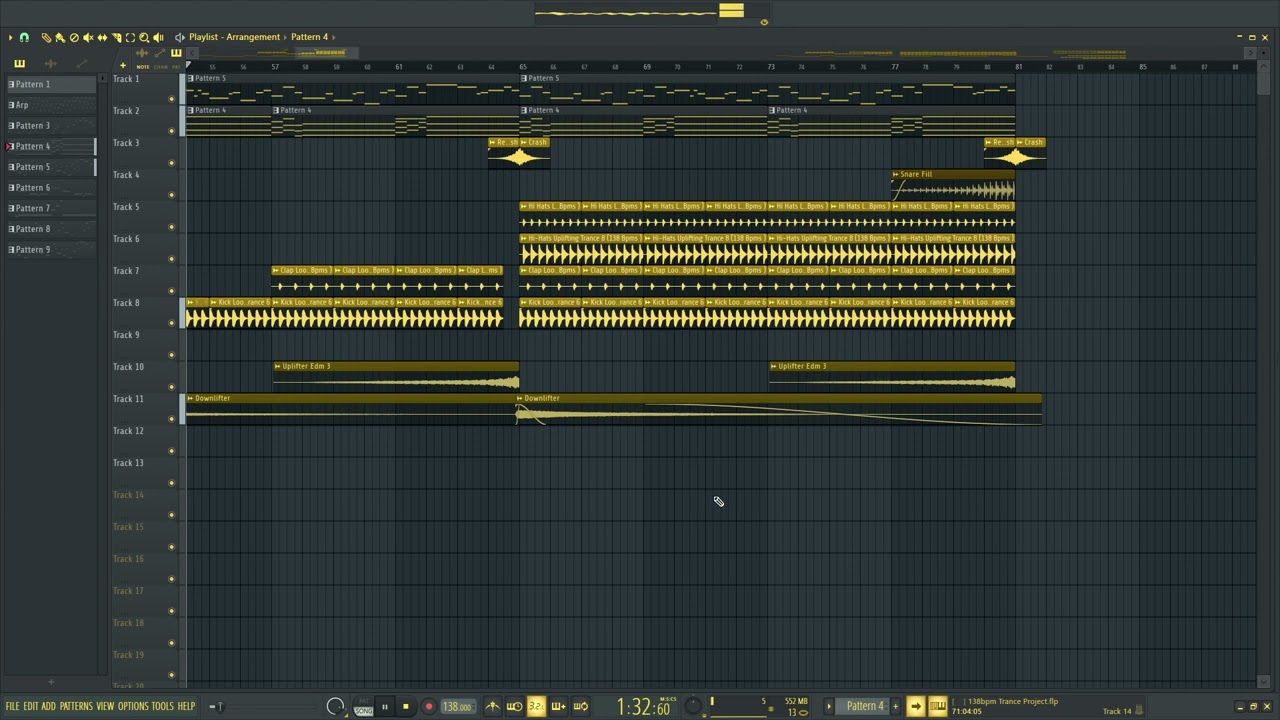Uplifting Trance track im working on