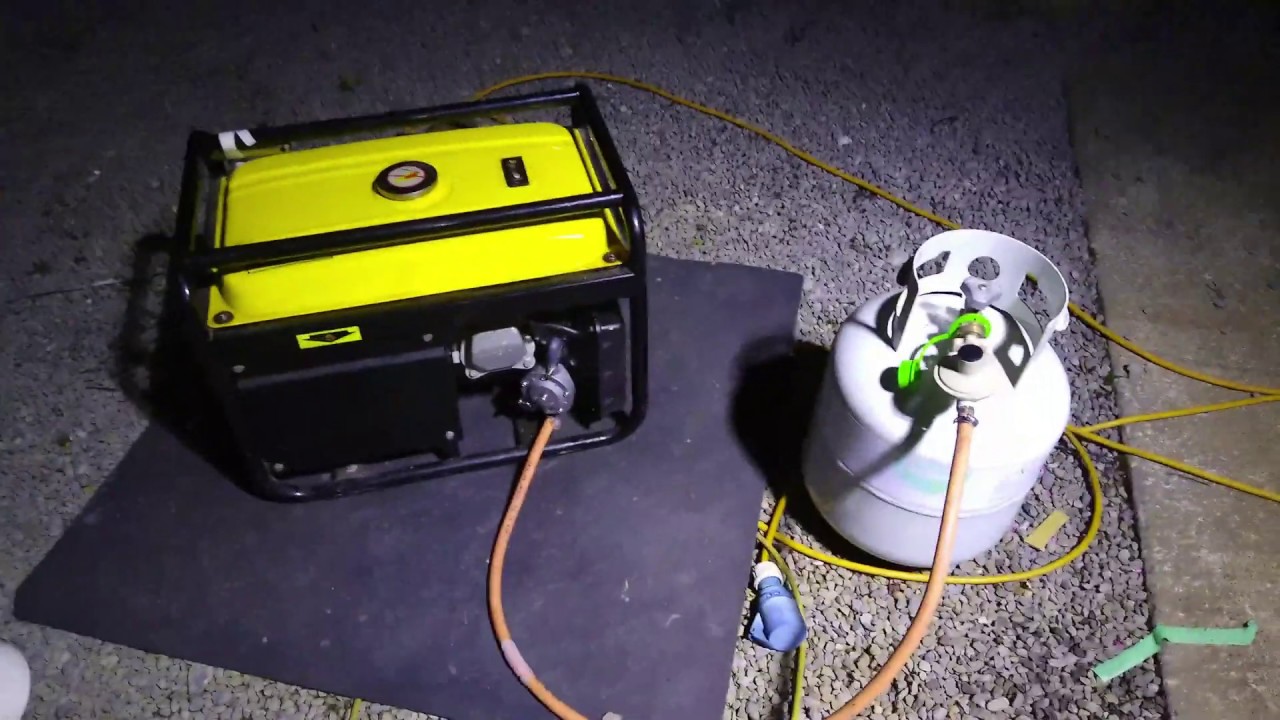 Generator LPG / Dual Fuel conversion kit installation and run up.