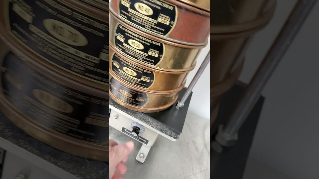 Thomas Motorized Sieve Shaker With (6) 8&rdquo; Sieves   [E2S3] #2