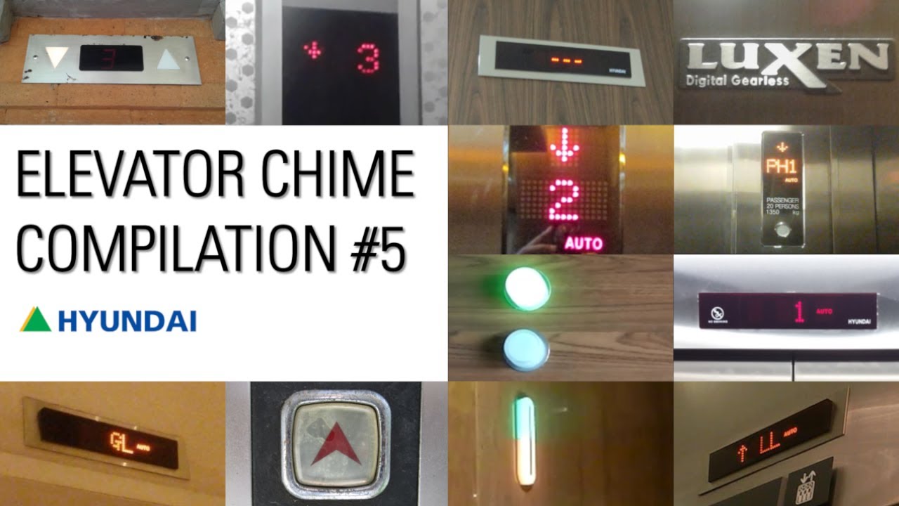 Elevator Chime Compilation #5 - Hyundai