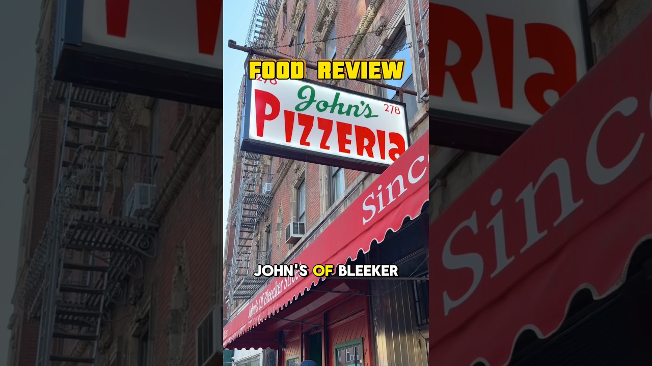 John&rsquo;s Of Bleecker Street Pizza New York REVIEW In 2026 😯🍕