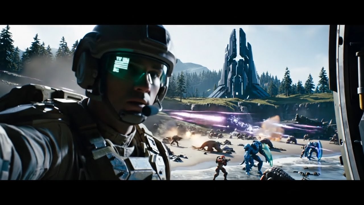 Видеоблог морской пехоты ККОН — Штурм безмолвного картографа Halo