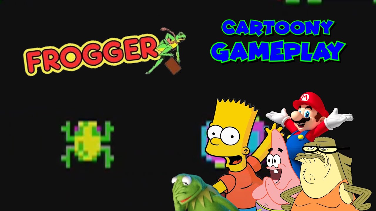 Cartoony Gameplay: Frogger