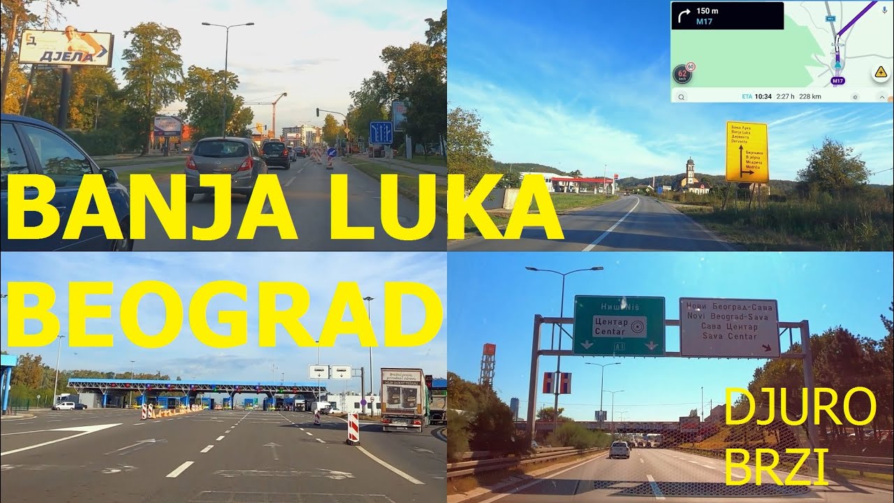 Баня-Лука - Свилай - Белград, едем на машине с Waze, БиГ - Хорватия - Сербия, сентябрь 2024 г.