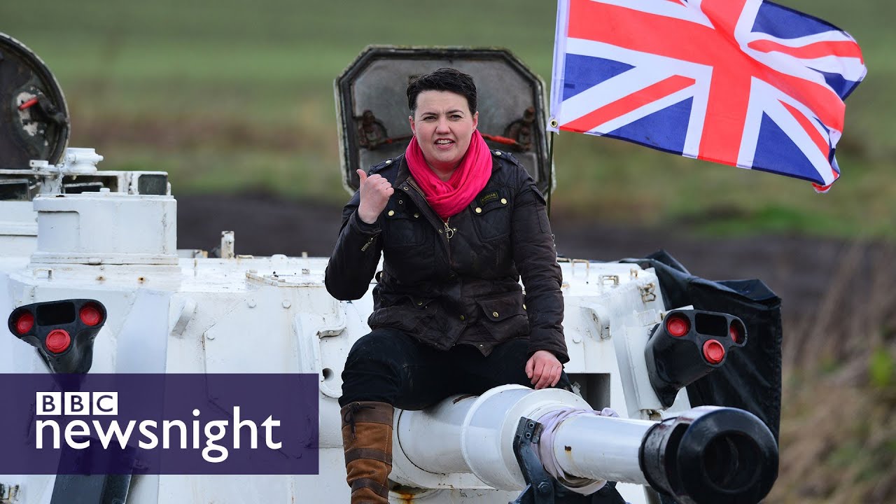 Ruth Davidson: The 'tough old bird' of Tory Scotland - BBC Newsnight