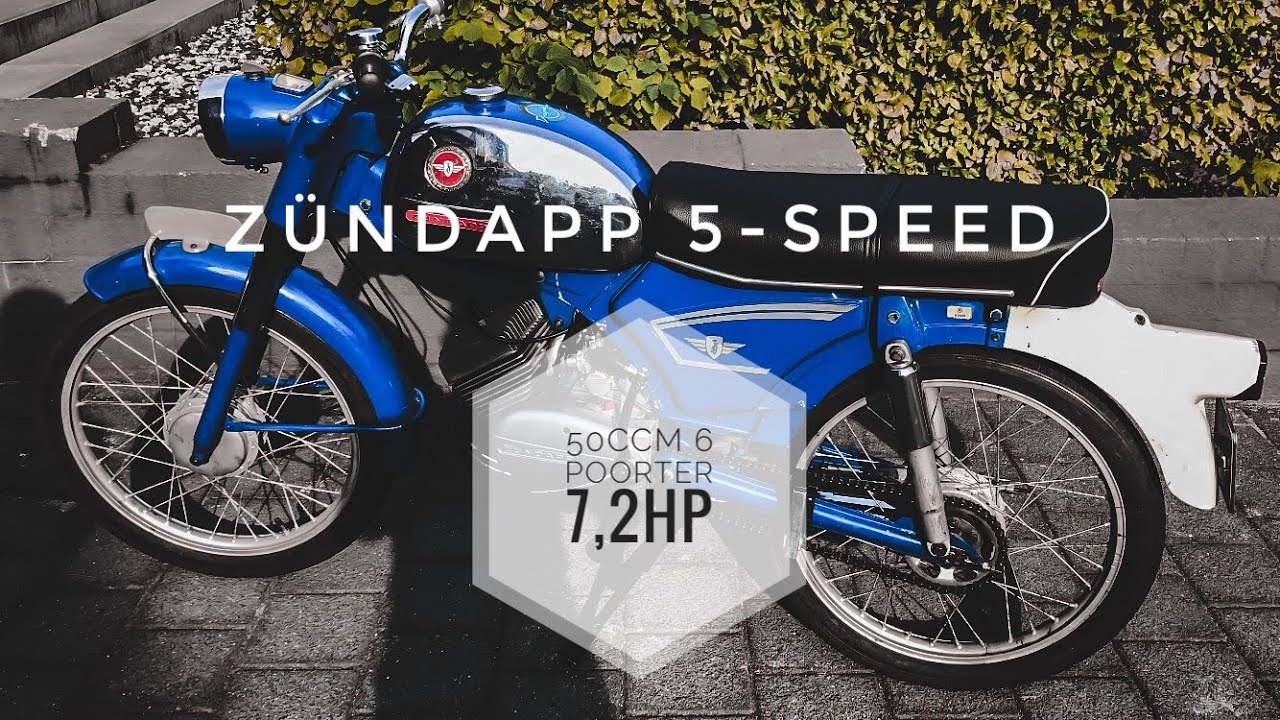 Zundapp 7.2pk 50cc 6 poorter