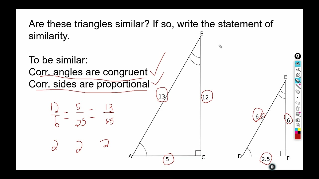 Similarity Statements